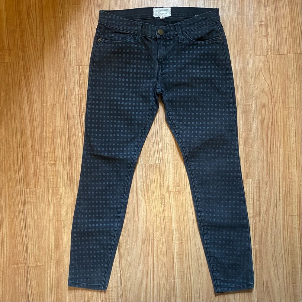 Current/Elliott polka dot jeans